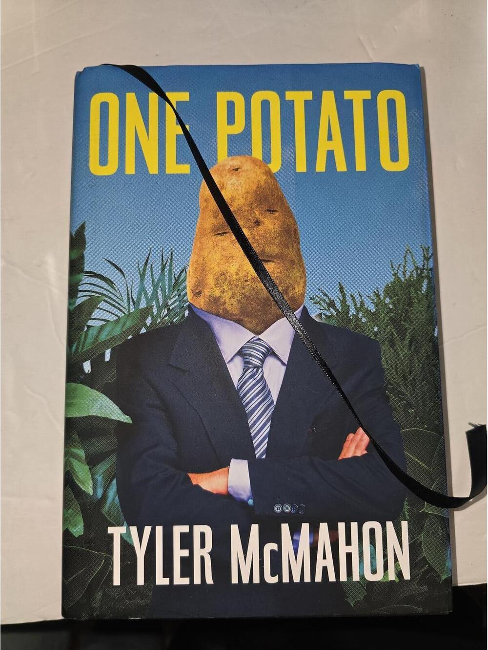 One Potato Tyler McMahon Hardcover Book 2022 Keylight Books Thriller Fiction